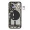 For iPhone/iPad (AP15P24BLPSP) Rear Cover - Blue Titanium (Pulled incl middle frame), for model iPhone 15 Pro (incl. smallparts) - Smartphone Covers & Frames - Smartphone - Techbox