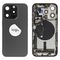 For iPhone/iPad (AP15P24BPSP) Rear Cover - Black Titanium (Pulled incl middle frame), for model iPhone 15 Pro (incl. smallparts) - Smartphone Covers & Frames - Smartphone - Techbox