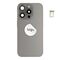 For iPhone/iPad (AP15P24GRPSP) Rear Cover - Natural Titanium (Pulled incl middle frame), for model iPhone 15 Pro (incl. smallparts) - Smartphone Covers & Frames - Smartphone - Techbox