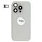 For iPhone/iPad (AP15P24WP) Rear Cover - White Titanium (Pulled incl middle frame), for model iPhone 15 Pro (with buttons and without smallparts) - Smartphone Covers & Frames - Smartphone - Techbox