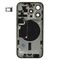For iPhone/iPad (AP15P24WP) Rear Cover - White Titanium (Pulled incl middle frame), for model iPhone 15 Pro (with buttons and without smallparts) - Smartphone Covers & Frames - Smartphone - Techbox