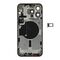 For iPhone/iPad (AP15PM24GRP) Rear Cover - Natural Titanium (Pulled incl middle frame), for model iPhone 15 Pro Max (with buttons and without smallparts) - Smartphone Covers & Frames - Smartphone - Techbox