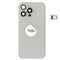 For iPhone/iPad (AP15PM24WP) Rear Cover - White Titanium (Pulled incl middle frame), for model iPhone 15 Pro Max (with buttons and without smallparts) - Smartphone Covers & Frames - Smartphone - Techbox