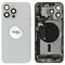 For iPhone/iPad (AP15PM24WPSP) Rear Cover - White Titanium (Pulled incl middle frame), for model iPhone 15 Pro Max (incl. smallparts) - Smartphone Covers & Frames - Smartphone - Techbox