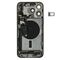 For iPhone/iPad (AP15PM24WPSP) Rear Cover - White Titanium (Pulled incl middle frame), for model iPhone 15 Pro Max (incl. smallparts) - Smartphone Covers & Frames - Smartphone - Techbox