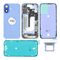 For iPhone/iPad (AP160024BLPSP-C) Rear Cover (Pulled C) incl. small parts - Blue, For iPhone 16 - Smartphone Covers & Frames - Smartphone - Techbox