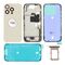 For iPhone/iPad (AP16P0024GOPSP) Rear Cover (Pulled A) incl. small parts - Cream, For iPhone 16 Pro - Smartphone Covers & Frames - Smartphone - Techbox