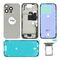 For iPhone/iPad (AP16P0024GRPSP-B) Rear Cover (Pulled B) incl. small parts - Grey, For iPhone 16 Pro - Smartphone Covers & Frames - Smartphone - Techbox