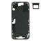 For iPhone/iPad (AP16PL0021B) Middle Frame (Pulled A) excl. small parts - Black, For iPhone 16 Plus - Smartphone Covers & Frames - Smartphone - Techbox