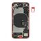For iPhone/iPad (APSE0024RPSP-B) Rear Cover (Pulled B) incl. small parts - Red, For iPhone SE (2022) - Smartphone Covers & Frames - Smartphone - Techbox