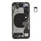 For iPhone/iPad (APSE200024BPSP-C) Rear Cover (Pulled C) incl. small parts - Black, For iPhone SE (2020) | Techbox