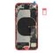 For iPhone/iPad (APSE200024RPSP-C) Rear Cover (Pulled C) incl. small parts - Red, For iPhone SE (2020) - Smartphone Covers & Frames - Smartphone - Techbox