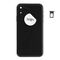 For iPhone/iPad (APXR0024BPSP-B) Rear Cover (Pulled B) incl. small parts - Black, For iPhone XR - Smartphone Covers & Frames - Smartphone - Techbox
