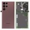 Samsung (GH82-27457B) Back Glass (Original) - Burgundy, Samsung Galaxy S22 Ultra; SM-S908 | Techbox
