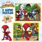 Educa - 2x25 Spidey & His Amazing Friends Wood Puzzles (80-19289) / Toys