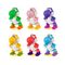Super Mario Wind Up Figures Mystery Pack Display Yoshi (12) |  Techbox