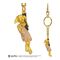 Harry Potter Metal Keychain Dobby gold-coloured 11 cm |  Techbox