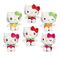 Hello Kitty Fruits Scented assorted plush toy 12cm - Plushies - Gifts - Techbox