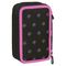 Kpop Demon Hunters Negra triple plumier 37pcs