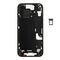 For iPhone/iPad (AP150021B) Middle Frame (Pulled A) excl. small parts - Black, For iPhone 15 - Smartphone Covers & Frames - Smartphone - Techbox