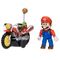 Super Mario Bros - Super Mario Galaxy Movie Mario & Luigi assorted figure + vehicle