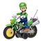 Super Mario Bros - Super Mario Galaxy Movie Mario & Luigi assorted figure + vehicle