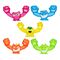 Goo Jit Zu - Meteor Madness Slingers Glow 5PK (43086) / Toys