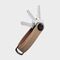 Orbitkey - Key Organiser Matte Leather - Mocha / Gadgets