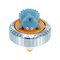 Pokémon - Battle Spinner Munchlax with Great Ball (PKW4938) / Toys