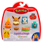 Pokémon - Squishalongs 4 PK Eevee/Snorlax (SQAL0068) / Toys