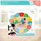 Disney Baby wooden clock