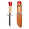 Kikkerland - Huckleberry Explorer Knife - Red - 7 x 1.75 x 0.75 / Sport and Outdoor