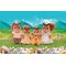 Sylvanian Families - Walnut Squirrel Family (4172) / Toys