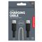 Kikkerland - USB-C Charging Cable - 2 meters (6.5 feet) / Electronics