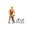 Bruder - Construction worker with accessories (60020) / Toys