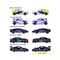 Majorette - Neon Racer 5 Pieces Giftpack (8504105004) / Toys