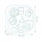Smoby - Little Smoby Activity Tablet (7600140317) / Toys