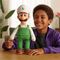 Super Mario - Movie 2, Jumbo Roto Plush - Luigi (432374) / Toys