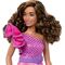 Barbie - Fashionista Doll - Purple Ruffle (HRH22) / Toys