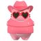 Pembe assorted jumbo figure 9cm