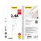 Dudao USB / Lightning data charging cable 2.1A 1m white (L4L 1m white) - Cables & Adapters - Cables & Accessories - Techbox