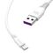 Dudao USB / USB Type C fasst charging data cable 5A 2m white (L2T 2m white) - Cables & Adapters - Cables & Accessories - Techbox