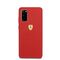 Ferrari Silicone Case for Samsung Galaxy S20 - Red | Techbox