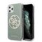Guess GUHCN58PCUGLKA iPhone 11 Pro khaki hard case 4G Circle Glitter - Uncategorized Cases (2) - Cases - Techbox