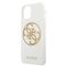 Guess GUHCN65TPUWHGLG iPhone 11 Pro Max white/white hard case Glitter 4G Circle Logo | Techbox