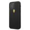 Ferrari FESPEHCP12MBK iPhone 12 Pro / iPhone 12 czarny/black hardcase On Track Perforated - Apple Cases - Cases - Techbox
