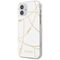 Guess GUHCP12SPCUCHWH iPhone 12 5,4" biaÅ‚y/white hardcase Gold Chain CollectionGuess / GUE000874 - Apple Cases - Cases - Techbox