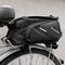 Wozinsky bike carrier bag with 9l shoulder strap (rain cover included) black (WBB22BK) - Smartphone Holders - Smartphones - Techbox