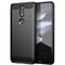 Carbon Case Flexible Cover TPU Case for Nokia 2.4 black - Nokia Cases - Cases - Techbox