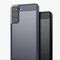 Carbon Case Flexible Cover TPU Case for Samsung Galaxy S21+ 5G (S21 Plus 5G) blue - Samsung Cases - Cases - Techbox